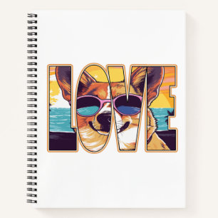 Corgi Dog Liebe Notizbuch