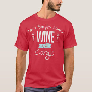 Corgi Dog Lover Funny Sprichwort Pun Quote-360 T-Shirt