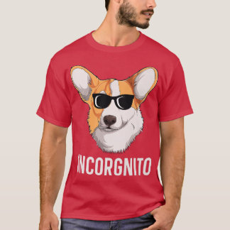 Corgi Dog Lover Funny Welsh Corgi Face Dog Pun Lo T-Shirt