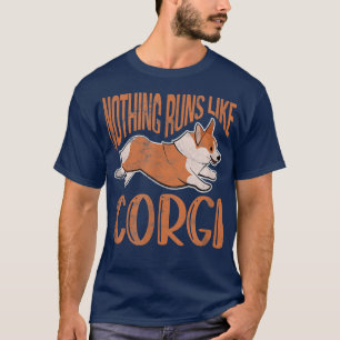 Corgi Dog Lover Nichts läuft wie Corgi Kawaii Vin T-Shirt