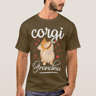 Corgi Dog Lover T-Shirt Puppy Lover Dog Oma Design