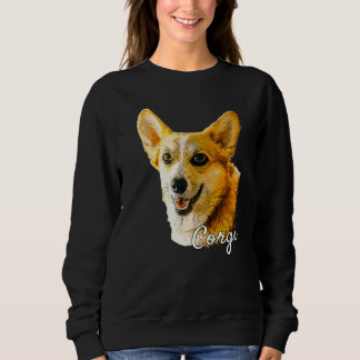 Corgi Dog Niedlich Corgy Welpenbesitzer Sweatshirt