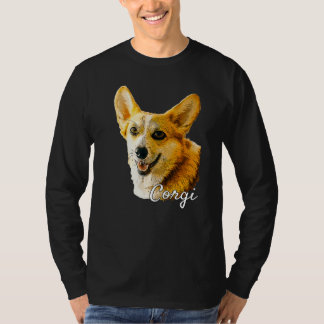 Corgi Dog Niedlich Corgy Welpenbesitzer T-Shirt