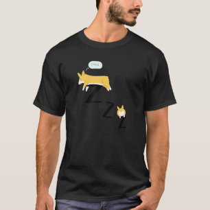 Corgi Dog Pajama Sleep T-Shirt