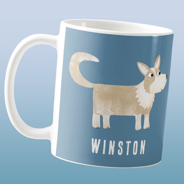 Corgi Dog Personalisiert Kaffeetasse (Von Creator hochgeladen)
