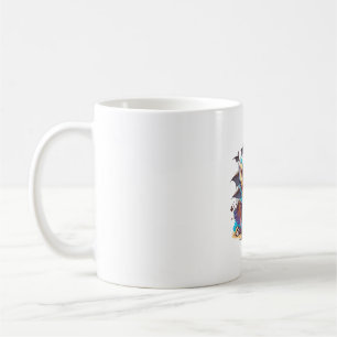 Corgi Dog Pirate Kaffeetasse
