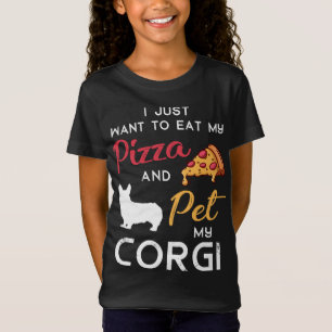 Corgi Dog Pizza Liebhaber Weihnachten Geburtstag G T-Shirt
