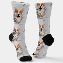 Corgi Dog Socken