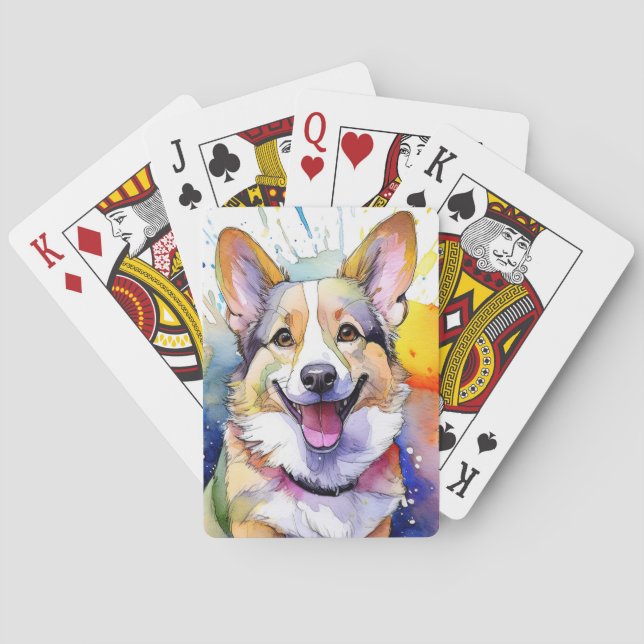Corgi Dog Spielkarten (Rückseite)