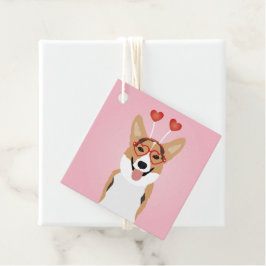 Corgi Dog Valentinstag Geschenkanhänger