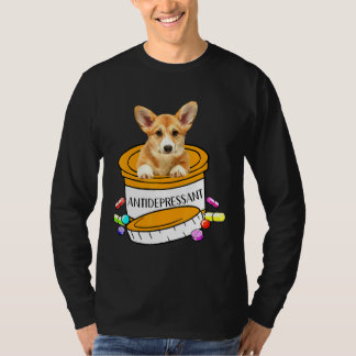 Corgi Dog Vintag für Junge Mädchen T-Shirt