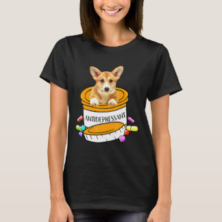Corgi Dog Vintag für Junge Mädchen T-Shirt