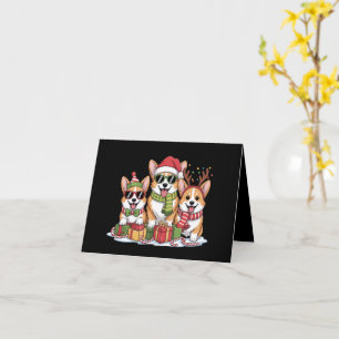Corgi Dog Weihnachtsweih Mama Dog Lover Holiday Ge Karte