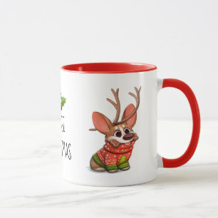 Corgi Dog Weihnachtszeit-Tasse Tasse