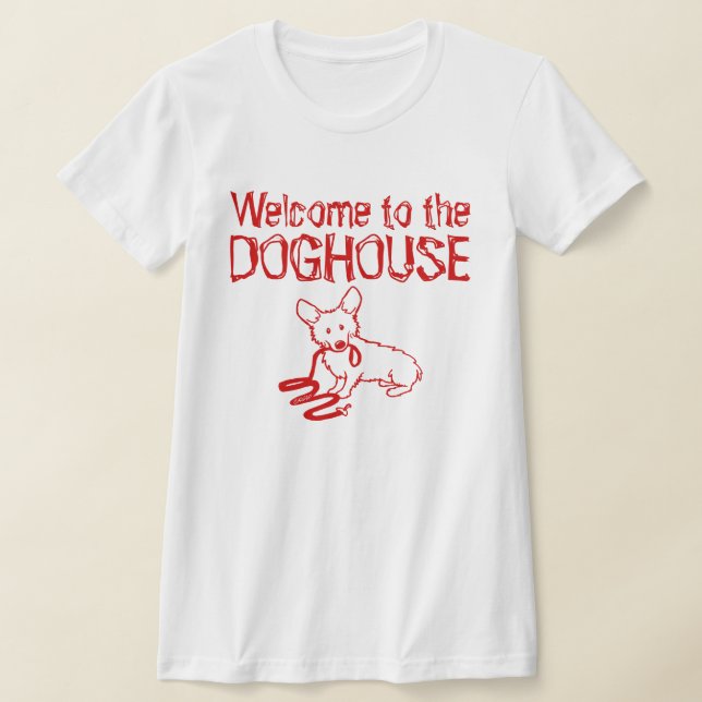 Corgi Doghouse T - Shirt (Ablage )