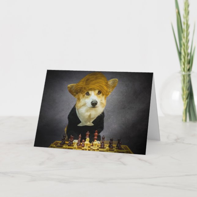 Corgi-Ermutigungskarte Karte (Vorderseite)