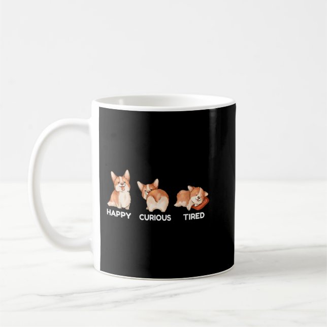 Corgi Expressions Dogs Corgi Kaffeetasse (Links)