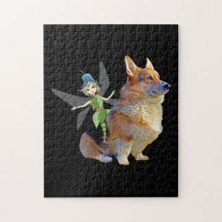 Corgi & Fairy - Funny Pembroke Welsh Corgi Puzzle