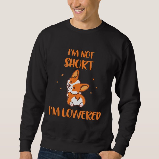 Corgi For Pembroke Mom Birthday Long Sleeve Sweatshirt (Vorderseite)