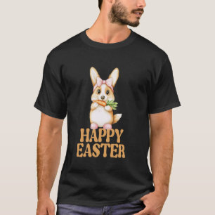 Corgi Frohe Ostern Tag Hund T-Shirt