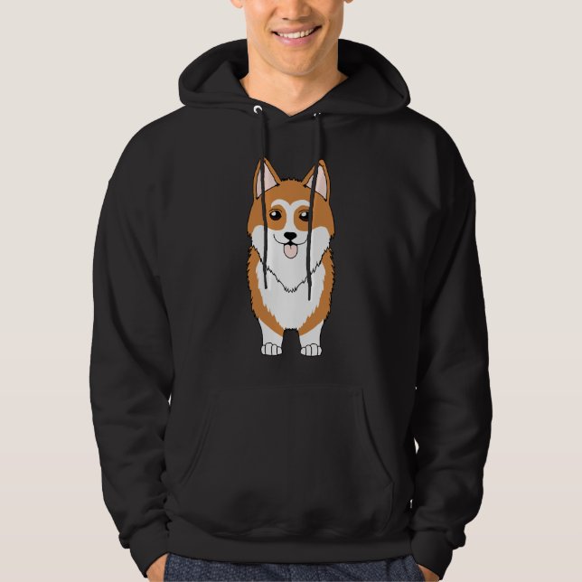 Corgi Front Hoodie (Vorderseite)