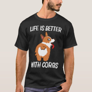 Corgi für Männer Frauen Haustier Hund Eigentümer v T-Shirt