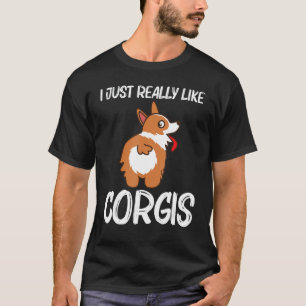 Corgi für Männer Frauen Haustier Hund Eigentümer v T-Shirt