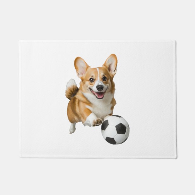 Corgi Fußmatte (Vorderseite)