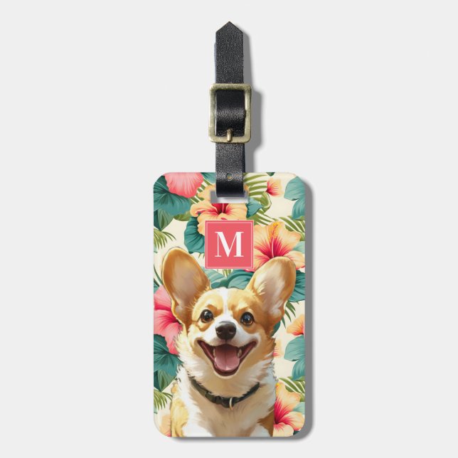 Corgi-Gepäckanhänger Gepäckanhänger (Vorderseite vertikal)