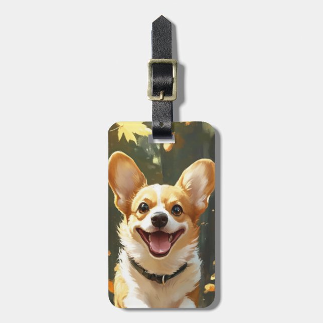 Corgi-Gepäckanhänger Gepäckanhänger (Vorderseite vertikal)