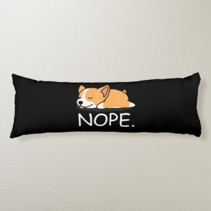 Corgi-Geschenk  Nope Lazy Corgi Dog - Keine Hoffnu Seitenschläferkissen