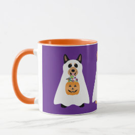 Corgi Ghost Dogs Halloween Tasse
