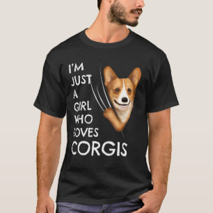 Corgi Girls Frauen Outfit nur für ein Mädchen, das T-Shirt