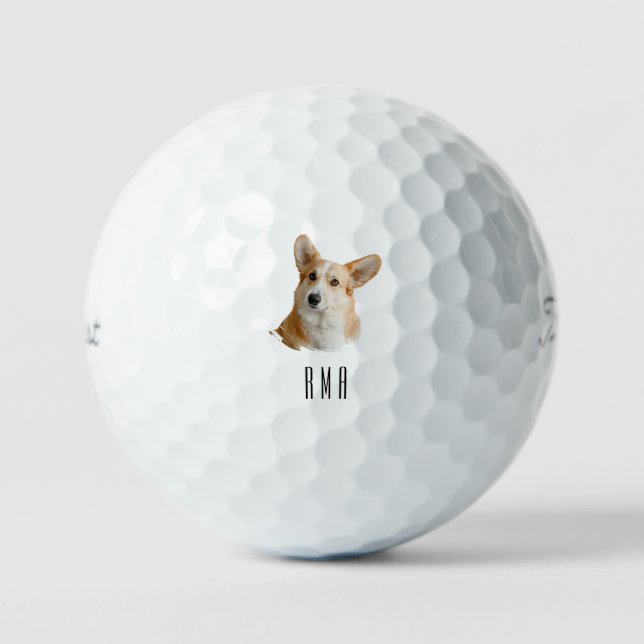 Corgi Golfball (Vorderseite)