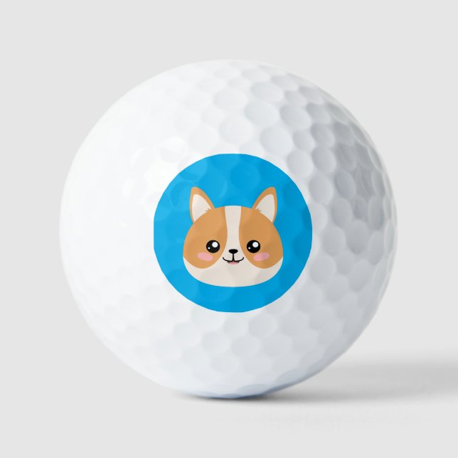 Corgi Golfball (Vorderseite)