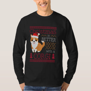 Corgi Graphen auf Weihnachten ist Phantastisch Pem T-Shirt