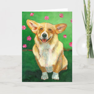 "Corgi" Greeting Cards Karte