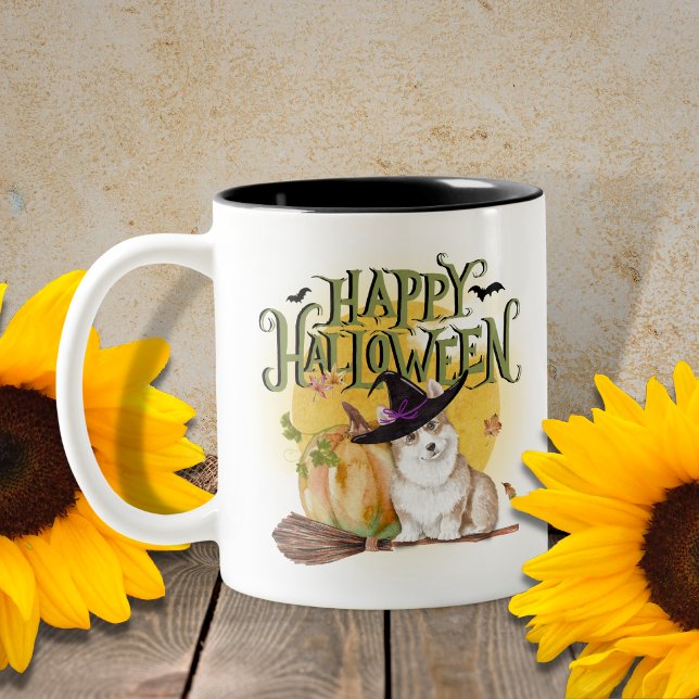 Corgi Halloween Tasse (Von Creator hochgeladen)