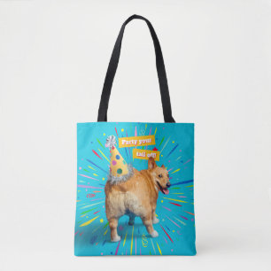 Corgi Hintern Geburtstagshut