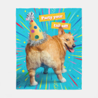 Corgi-Hintern-Geburtstagshut