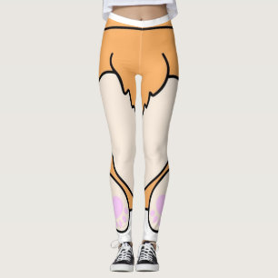 Corgi-Hintern Leggings