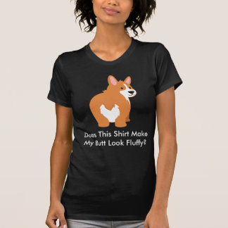 Corgi-Hintern-lustiges Shirt
