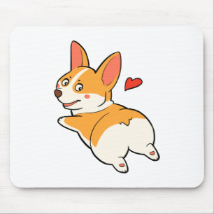 Corgi-Hintern Mousepad