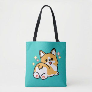 Corgi Hintern und Nickerchen Vibes - Niedlicher Sc