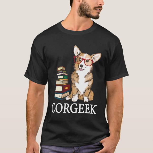 Corgi Hoodie Corgi T-Shirt (Vorderseite)