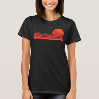Corgi Hund Rasse Tierretro Vintage Hunde T-Shirt