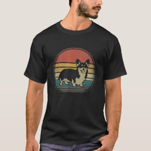 Corgi Hund Retro Vintage Lustiger Corgi Liebt Gesc T-Shirt