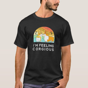Corgi Hund Süßer Corgeous Rettungshund Bellt T-Shirt
