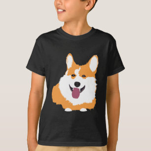 Corgi Hund Tiere Kinder T-Shirt
