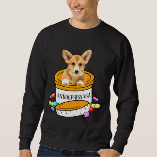 Corgi Hund Vintage für Junge Mädchen Hund Sweatshirt